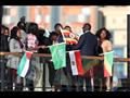 جانب من مشاركة الرئيس أمس في افتتاح المتلقى العربي الأفريقي (6)