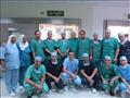 الفريق الطبي بمستشفى المواساة الجامعي بالإسكندرية