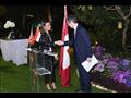 وزيرة الاستثمار ووزير الخارجية السويسري خلال احتفالية بسفارة سويسرا في القاهرة (4)