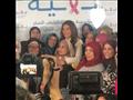 ريهام حجاج في زيارتها لمستشفى بهية (1)
