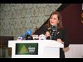 وزيرة التخطيط خلال مشاركتها في القمة الثانية للقادة المصريين فينجر برينت (5)