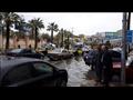 جهود شفط مياه الأمطار بشوارع الإسكندرية (3)