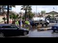 جهود شفط مياه الأمطار بشوارع الإسكندرية (2)