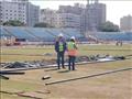 أعمال تطوير ستاد الإسكندرية قبل بطولة كأس أمم إفريقيا (36)