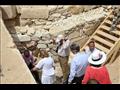 جولة الدكتور خالد العناني وزير الآثار لزيارة مجموعة من المقابر في منطقة سقارة (13)
