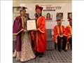 مايا مرسي تحصل على الدكتوراه الفخرية من جامعة هندي