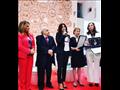 تكريم هند صبري بجائزة فاطمة الفهرية في تونس (3)