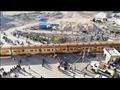 مشهد من واقعة خروج قطار كفر الشيخ عن المسار