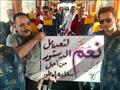 الجاليات المصرية تشارك بالاستفتاء على التعديلات الدستورية (20)