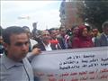 مسيرة طلاب جامعة الأزهر بقرية تفهنا الأشراف (4)