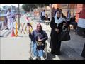 ذوي الاعاقة يشاركون بالاستفتاء في بورسعيد٢
