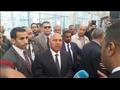 وزير النقل يتفقد محطة سيدي جابر