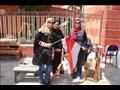 سيدات يحملن أعلام مصر في بورسعيد٥