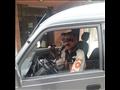 نقل مسنة بسيارة حي وسط الإسكندرية للجنة الاستفتاء (12)