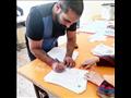 أحمد سعد يشارك في الاستفتاء (5)