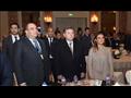 وزير ا الاستثمار وقطاع الأعمال خلال مؤتمر اتحاد البورصات العربية (1)