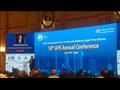 رئيس البورصة خلال كلمته بمؤتمر اتحاد البورصات العر