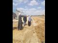 رفع المياه الجوفية من مجمع مدارس ببرج العرب لخطورتها على المنشآت (3)
