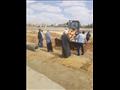 رفع المياه الجوفية من مجمع مدارس ببرج العرب لخطورتها على المنشآت (2)