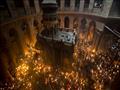المسيحيين الأرثوذوكس يشاركون في احتفالات النار الم