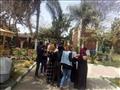 حدائق القناطر تستقبل المحتفلين بشم النسيم (1)