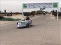 فريق هندسة المنصورة الفائز بالمركز الاول بمسابقة سيارات الهجين (4)
