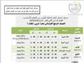  جدول امتحانات جميع صفوف النقل والإعدادية (5)