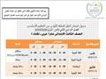  جدول امتحانات جميع صفوف النقل والإعدادية (6)