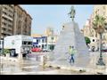 محافظ الإسكندرية يوجه بترميم تمثال إبراهيم باشا