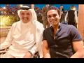 آسر ياسين والسفير السعودي