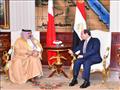 الرئيس السيسي يودع ملك البحرين في ختام زيارته لمصر (3)
