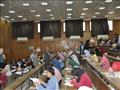 رئيس جامعة المنيا يتفقد لجان الامتحانات  (6)