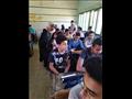 طلاب أولى ثانوي يؤدون امتحان الأحياء1
