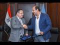 محافظ الإسكندرية خلال توقيع البرتوكول (2)