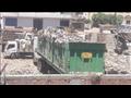 صورة توضح كيف يجرى تجميع القمامة بمقر حي شمال بمدينة دسوق