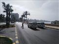 شوارع الإسكندرية شبه خاوية في أعنف موجة حر (6)