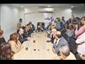 جلسة كرم جبر ورؤساء الصحف القومية (5)