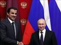 الرئيس الروسي وامير قطر