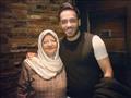 رامي جمال مع والدته