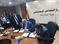 هيئة التأمينات توقع برتوكول مع مصر الخير (3)
