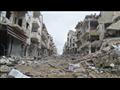 قصف بلدة في سوريا - أرشيفية
