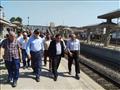 زيارة رئيس هيئة السكك الحديدية لمحطة طنطا (3)