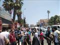توافد الطلاب علي لجان الثانوية العامة في بورسعيد