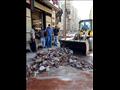 انهيار شرفة عقار في الإسكندرية (1)