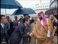 ولي العهد السعودي يصل اليابان قبل قمة العشرين