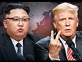 الرئيس الأمريكي ترامب وكيم زعيم كوريا الشمالية 
