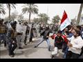 اشتباكات بين المتظاهرين وقوات الأمن في ذي قار العر