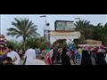 امتلاء ساحة مسجد الحصري بالمصلين لأداء صلاة العيد (7)