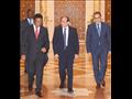 جانب من لقاء الرئيس السيسي ورئيس وزراء تنزانيا (2)
