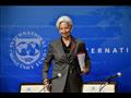 مديرة صندوق النقد الدولي كريستين لاغارد خلال مؤتمر
